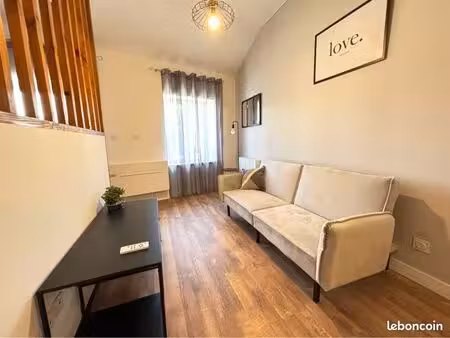 appartement t2 meublé clim- saint donat