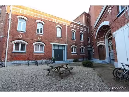 studio meublé vendu loué – 24 m² – résidence de caractère – villeneuve-d’ascq