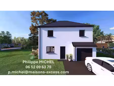 terrain avec maison neuve à vendre