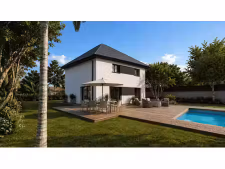 terrain avec maison neuve à vendre