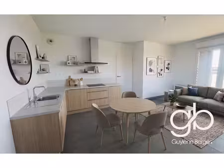 appartement t3 60m2 terrasse 28m2 - résidence récente bézier