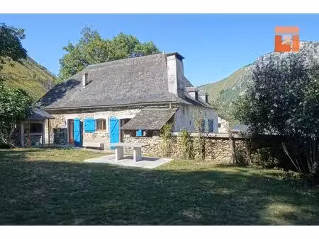 belle maison de montagne rénovée avec vue exceptionnelle sur la vallée d’ossau