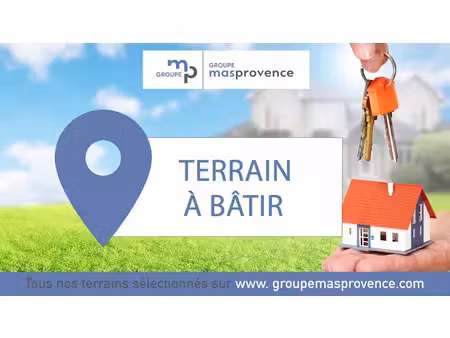 vente terrain 1000 m² à gigean (34770)  280 000 €