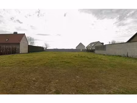 vente terrain à batir 1337 m² à mézières-en-santerre (80110)  85 000 €