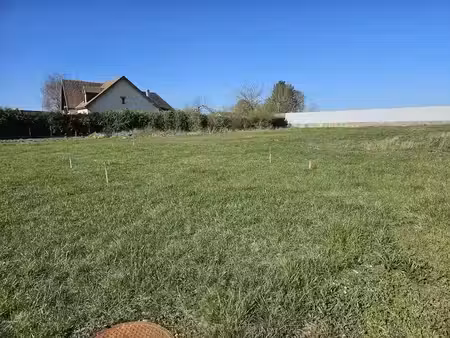 vente terrain à batir 783 m² à poulainville (80260)  118 000 €