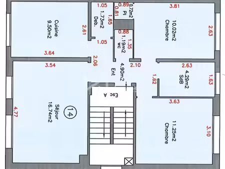 location appartement 3 pièces 60.3 m² à savigny-sur-orge (91600)  989 €