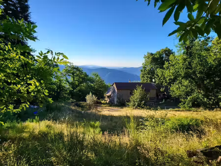 authentique mas cevenol niché au coeur du parc avec vue pano