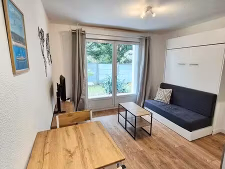 studio meublé 20 m² avec terrasse – gujan-mestras – location à l’année