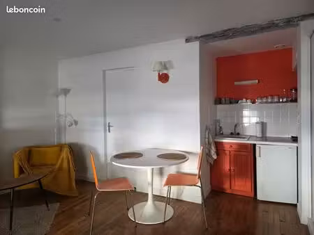 studio meublé libre à louer