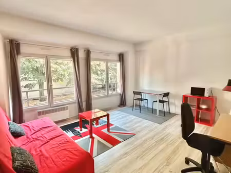 studio meublé 24m² dans résidence calme
