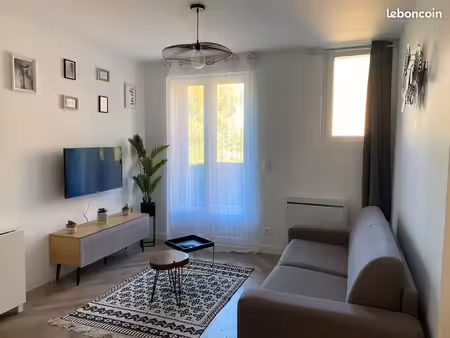 appartement meublé rénové /terrasse