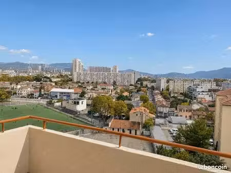 appartement t4 77 45 m² – marseille 9e quartier michelet - vue dégagée – balcon – 3 chambr