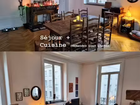 appartement t3 70m² lumineux  non meublé en hyper-centre