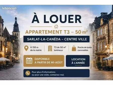 location a l'année sarlat