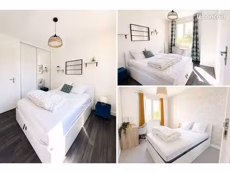 appartement t3 56m2 2 chambres  à 5min à pied de la gare