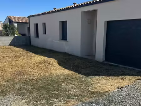 maison plein pied à louer - benon