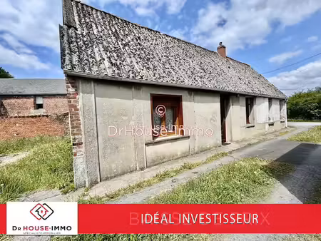vente maison 3 pièces 57 m² à gommegnies (59144)  64 000 €