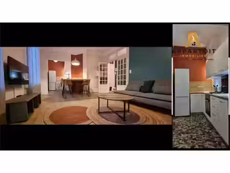 location meublée appartement 2 pièces 54 m² à vichy (03200)  800 €