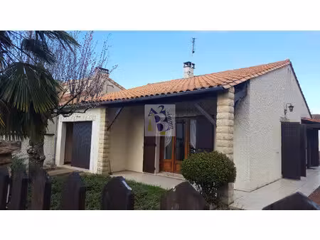 soyaux maison plain pied t3 avec jardin