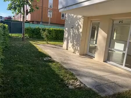 t3 rez de jardin st jean des vignes avec garage
