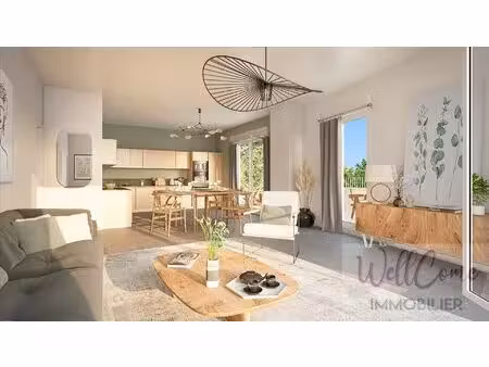 vefa - appartement t1 de 34m² avec loggia et parking à cognin !