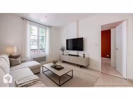 mairie levallois-perret - appartement 2 pièces 30 01 m²