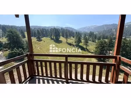 front de neige - t2 4 couchages avec terrasse et casier