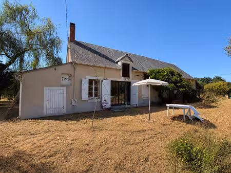 longère berrichonne sur terrain de 5 270 m2