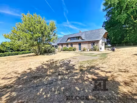 authentique maison normande en briques 178 m² habitables à vandrimare