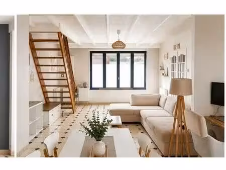 maison 4 pièces  2 chambres   jardin  bien placée