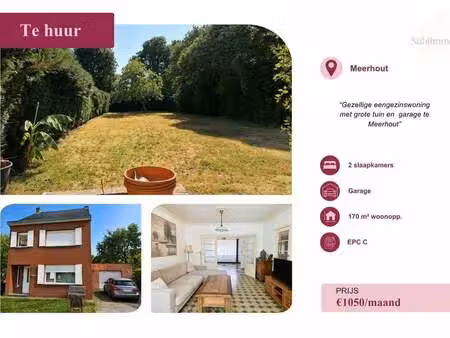 maison à louer à meerhout € 1.050 (knzxd) - sublimmo | zimmo
