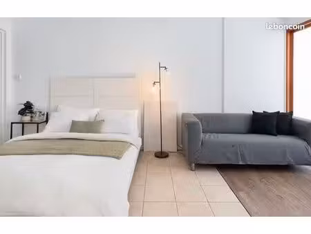 location studio meuble lyon