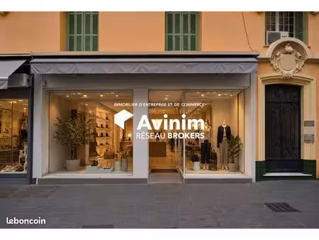 fonds de commerce 80 m² nice