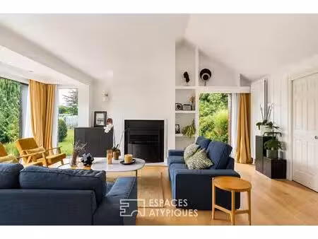maison d'architecte contemporaine dans son écrin de nature
