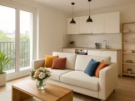 appartement 2 pièces 44 m²