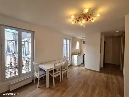 à louer paris 15e appartement t2 rénové meublé