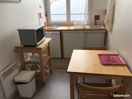 studio meublé   rouen rive droite