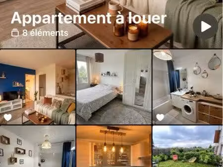 appartement meublé t2 à louer