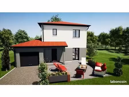 projet de construction d'une maison 115 m² avec terrain à communay (69)