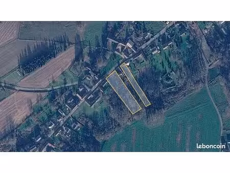 [à louer] bel ensemble de 2 terrains – 5 300 m² – proche thiescourt (d82)