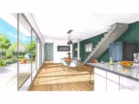 projet maison neuve 175 m² sur parcelle de 910 m² – 4 chambres – finitions incluses