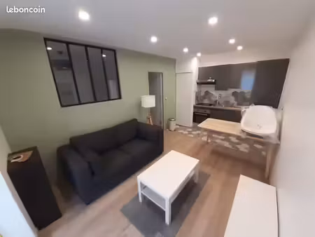 t2 27m² meublé proche gare/darcy