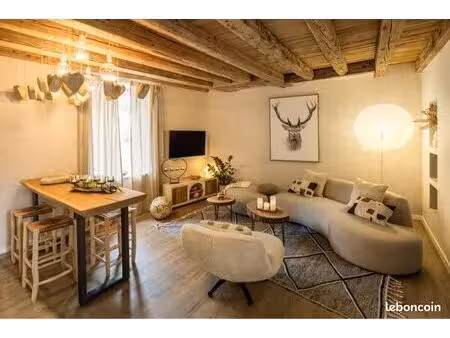 superbe duplex meublé rénové
