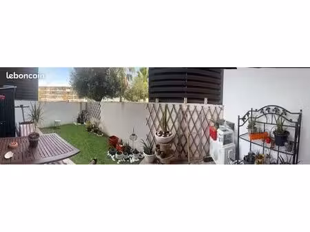 apparemment t2 rez-de-chaussée gruissan