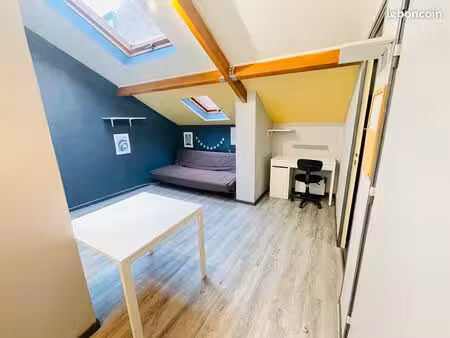 t2 meublé 25 m² – lille centre / jean-baptiste lebas