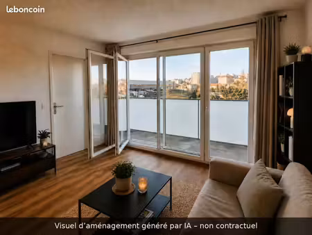 appartement 2 pièces 48 7 m² – balcon & parking – rer e rosny-sous-bois