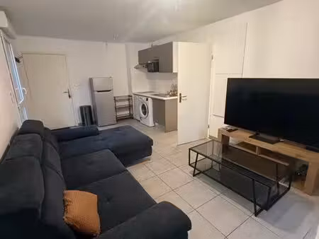 t2 meublé 45 m² + terrasse | l’union / saint-jean