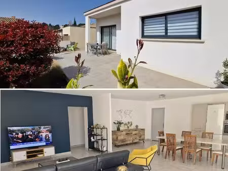 villa calme et moderne de 110m² sur un terrain de 400m² calme sur narbonne - crabit
