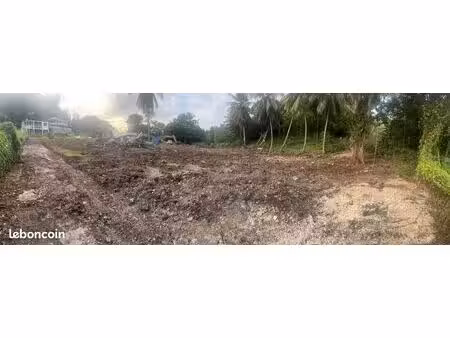 terrain constructible de 400 m² – les abymes  secteur caraque – proche du nouveau chu