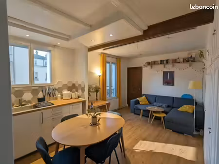 36m² (2 pièces) au calme – 1 min métro saint-mandé